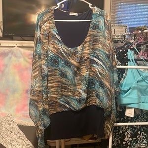 Cha cha Vente 3X blouse